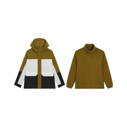 XTEP Дубленый Коричневый Яркий Лунно-белый Глубокий черный Мужские Куртки