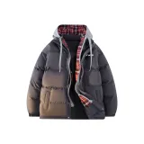 Темно-серая шляпа в клетку