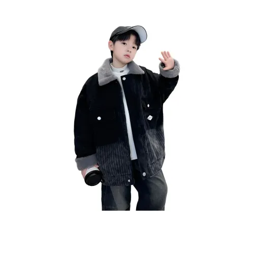 ЮЙЧЖАОЛИНЬ Черный Школьный возраст Утеплённые куртки