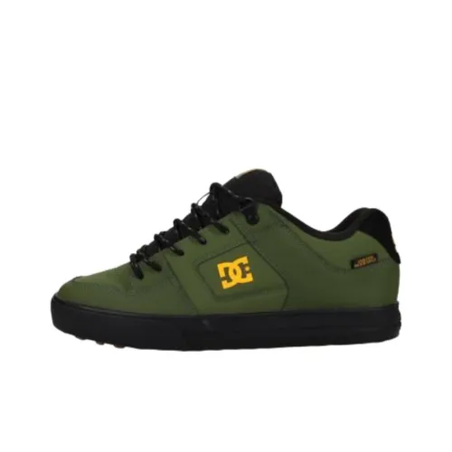 DC Shoes Скейтборд Кроссовки Низкие Оливково-Зеленые Мужские