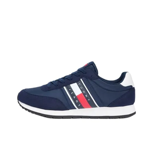 Tommy Hilfiger Trainers Low Топ Повседневная обувь Мужская Темно-синяя