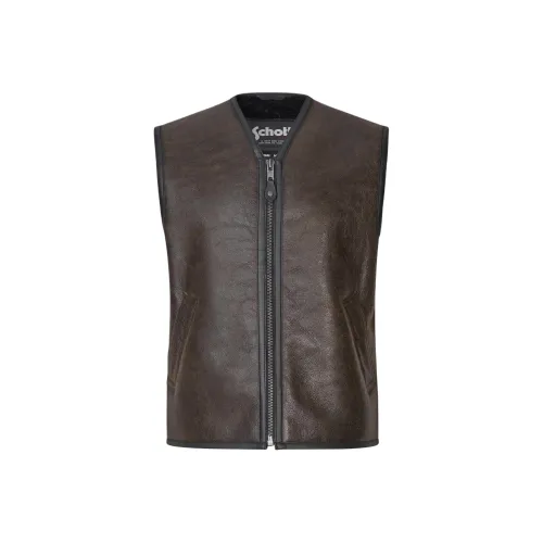 Schott N.Y.C. x Samsøe Samsøe Samsøe Samsøe Коллаборация FW25 Топ без рукавов Мужской