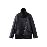 Чёрный (утолщённый с флисовой подкладкой)