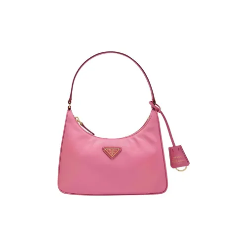 PRADA RE Edition Нейлоновая Сумка через плечо Мини Женская Бегония Розовый