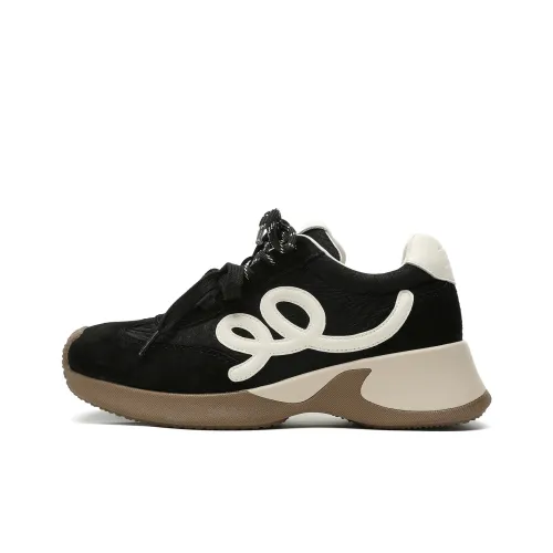 SENSE 1991 Низкие кеды черные женские