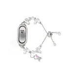 Розовый, зеленый, бабочка, ромб