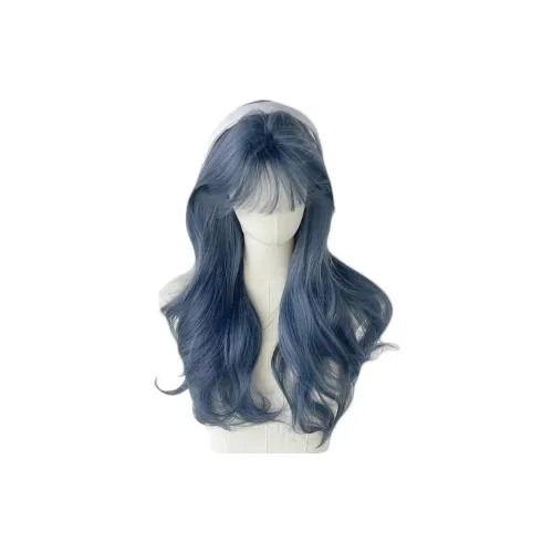 UMIFFA Berlin Туманный Туманно-голубой Парики Straight Bangs Лолита