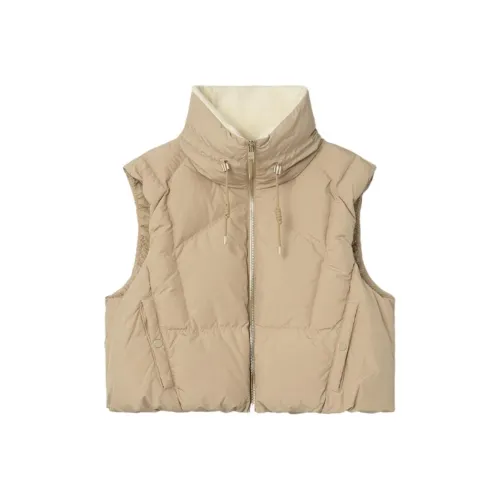 GUESS CAMEL Женская пуховая жилетка