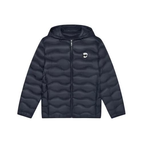 KARL LAGERFELD Karl Lagerfeld Jeans Черный Мужской Пуховик