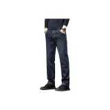 Ностальгический Синий Черный (с флисовой подкладкой, улучшенный)