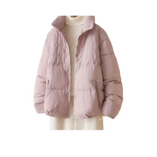 IHIMI Серый Розовый Женский Пуховик