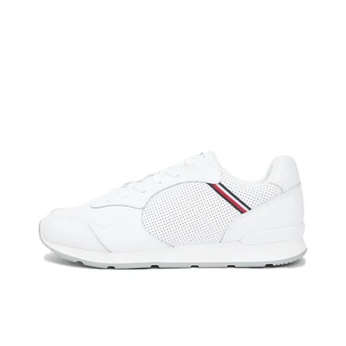 Tommy Hilfiger Trainers Low Топ Повседневная обувь Мужская Белая