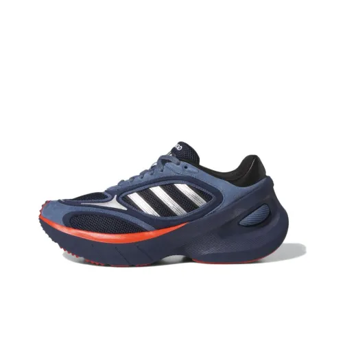 Adidas Adizero Дышащие Поддерживающие Беговые Кроссовки Унисекс Синие