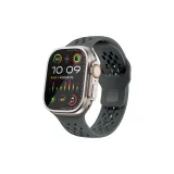 [Dark Gray] Улучшенный Однополосный Эксклюзивный Дышащий Ремень из Фторкаучука