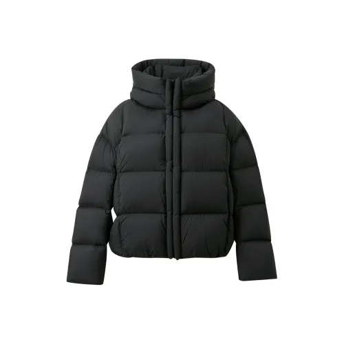 3COLOUR Классический черный Женские пуховики