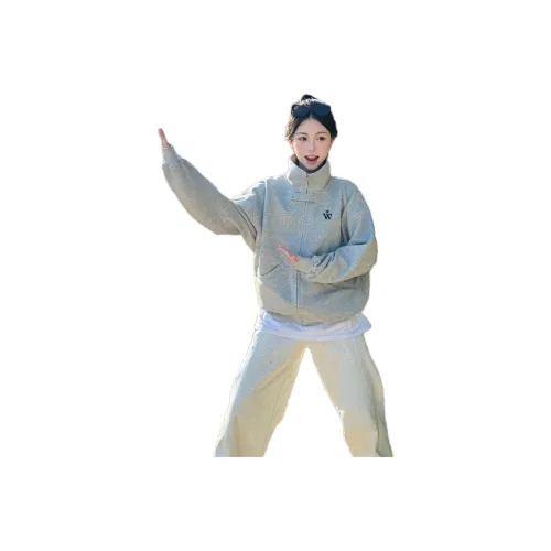 MDEHT Серый Женский Свитшот