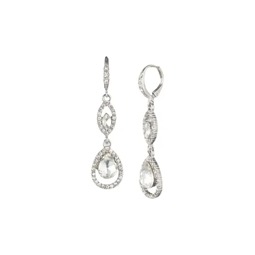 GIVENCHY Смешанные Серьги из Металла Унисекс Серебряный Синий