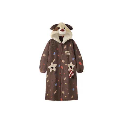 Gongdie Унисекс Банные халаты