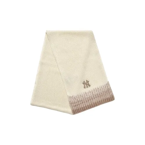 MLB Полиэстер Трикотаж Шарфы Унисекс Кремовый