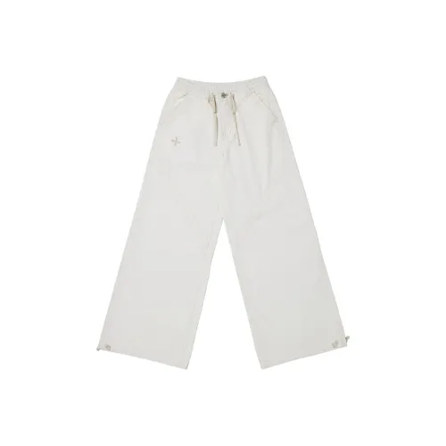 SMFK Снежно-горный Белый Женские Карго Брюки