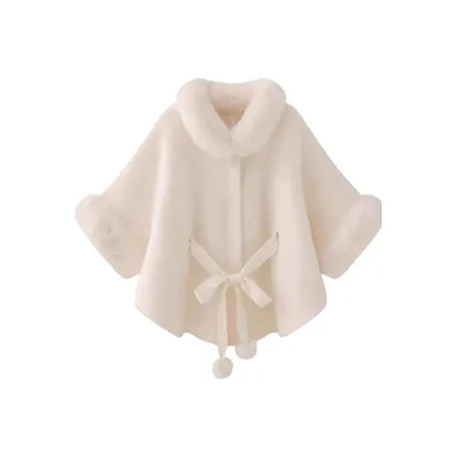 Meanalot Белый абрикос Плащ Женские Плащи