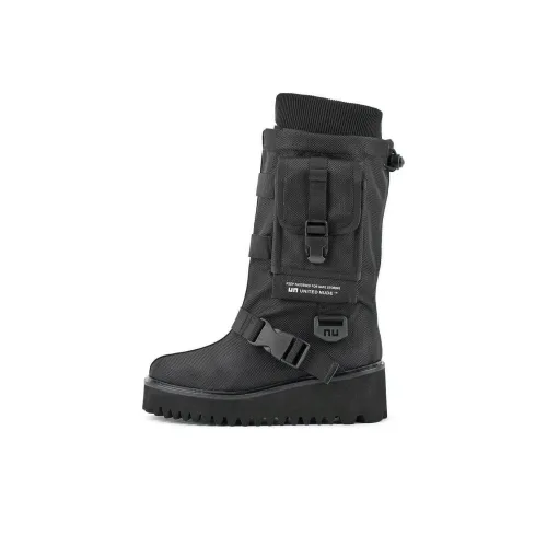 UNITED NUDE Combat Bootie с карманом 5,5 см женские черный