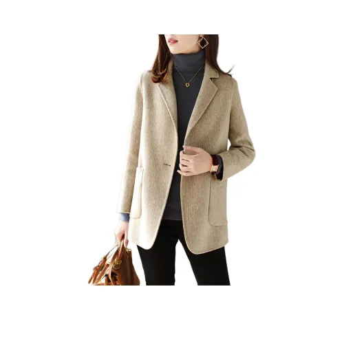 LANGQING CAMEL Подарочный набор Wave Прозрачный Бренд Наклеенный Женское пальто