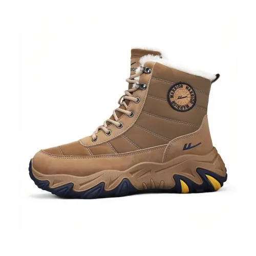 Warrior Термический Износостойкий Увеличивающий Высоту Противоскользящий Покрытие Баланс Сноубутсы Мужской Хаки