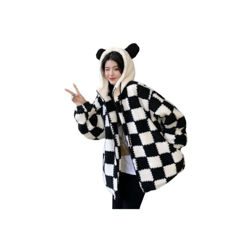 MDEHT Черный Женские Бархатные Куртки