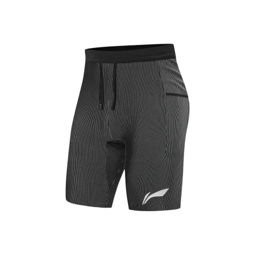 Подкладка Running Collection Черный Стандартный Белый Мужские Спортивные Шорты