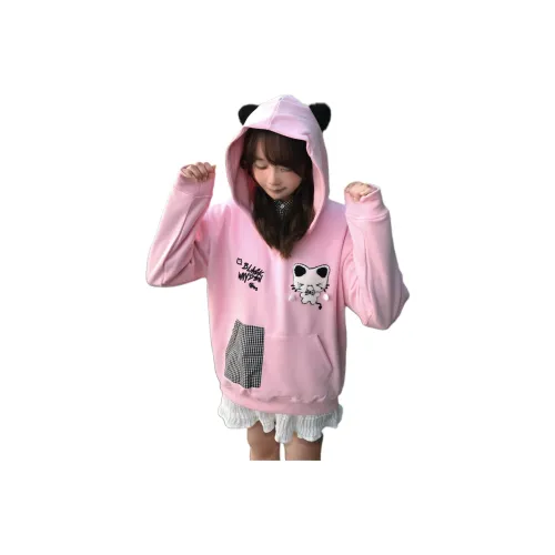 PISYPOX Розовый Унисекс Свитшоты