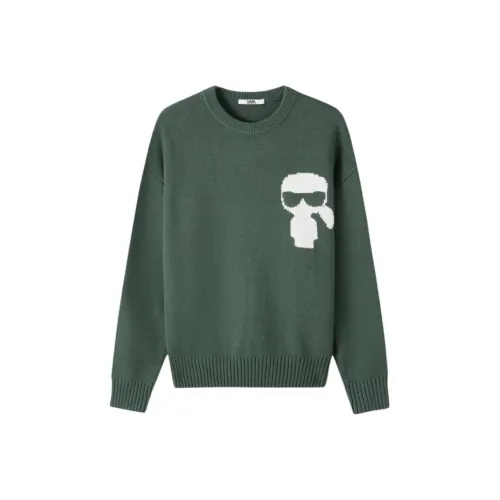 KARL LAGERFELD SS25 Свитер Мужской Зеленый
