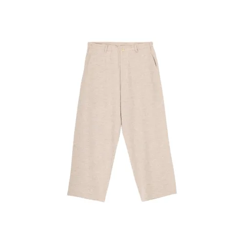 Yohji Yamamoto Pour Homme FW25 Шерстяной Один Джерси Брюки Повседневные Брюки Мужские