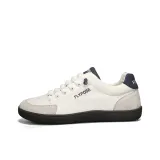 Белый темно-синий