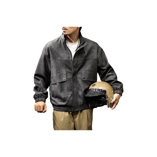 LUJIEBANG Мужские кожаные куртки