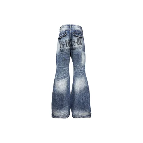 SINKACME Blue Women's Jeans SINKACME Синий Женские Джинсы