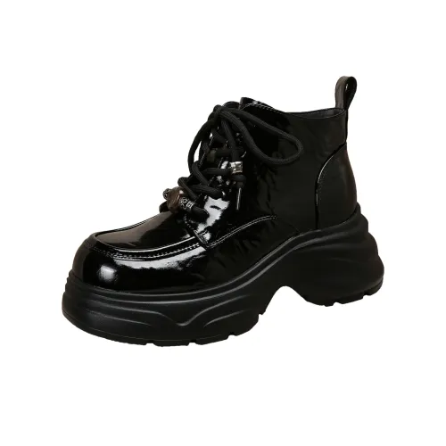Forest Princess Martin Boots Black Women's