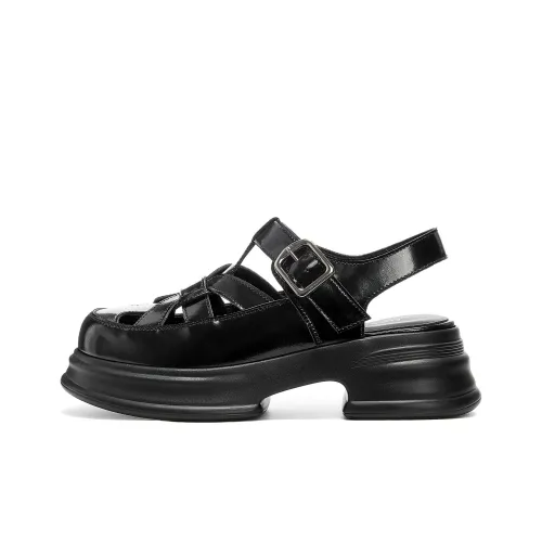 Сандалии Daphne в римском стиле с высоким каблуком женские