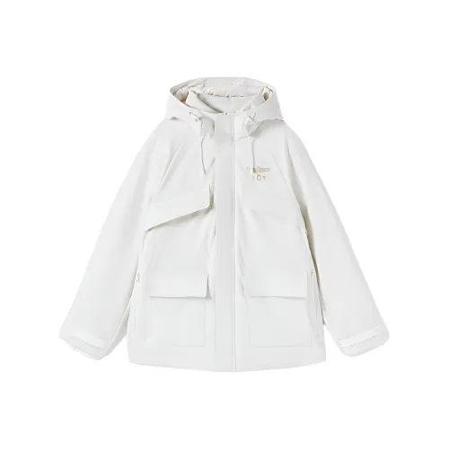 Boy London Экрю Женские Пуховики