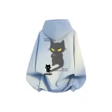 Небесный синий в клетку