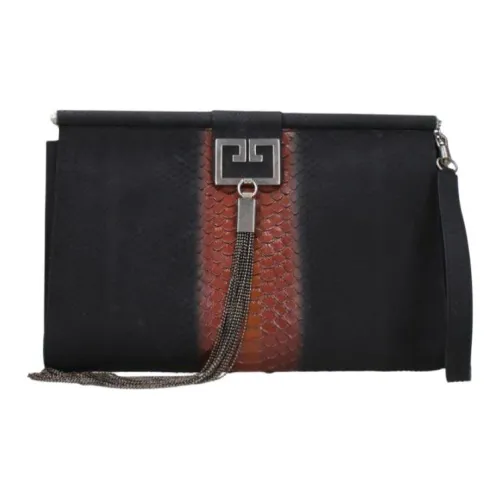 GIVENCHY Кожа Клатч Женские Черный