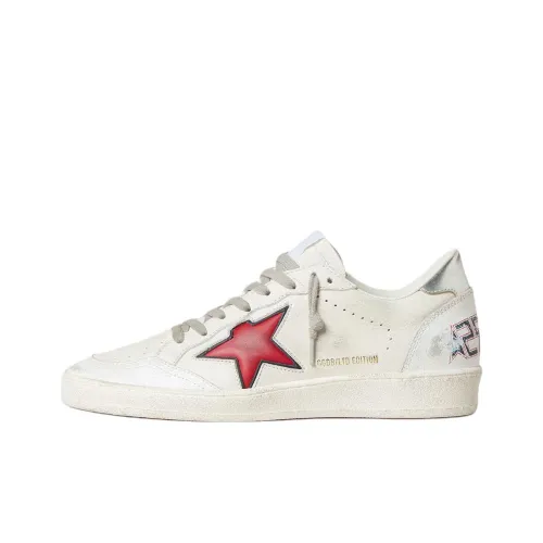 Golden Goose Ball Star Low Топ Скейтборд Кроссовки Женские Белые