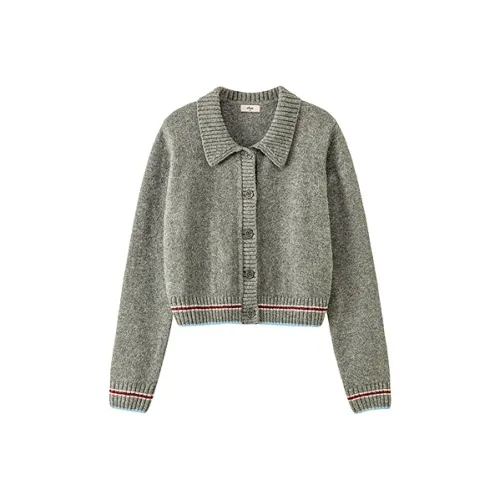 CHUU Темный Фотиния Серый Женский Трикотаж