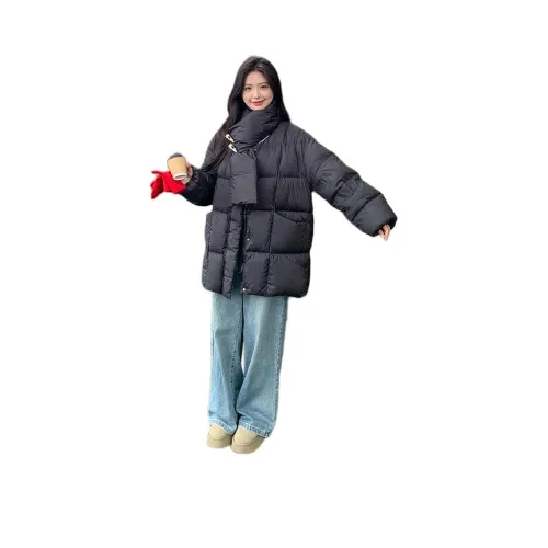 Flowers in water Пуховая куртка Женская