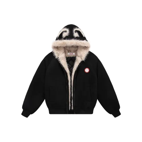 RED DRAGONFLY Черный Унисекс Пуховики