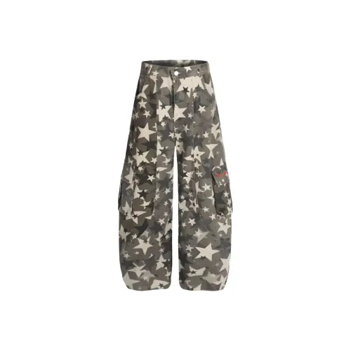 KAIZZGAO Камуфляж Мужские Джинсы