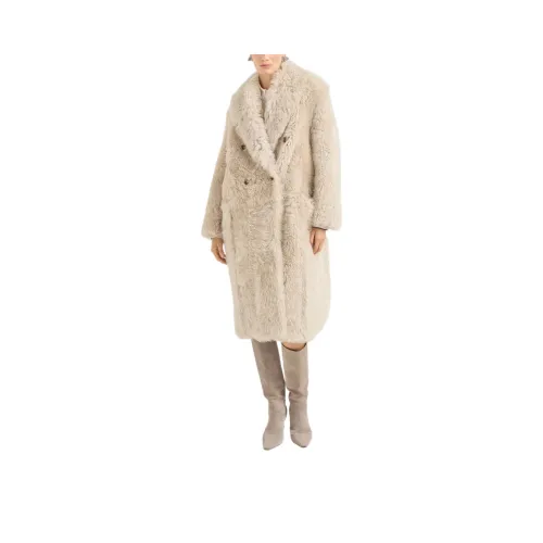 BRUNELLO CUCINELLI Вельвет Feel Пальто Женское