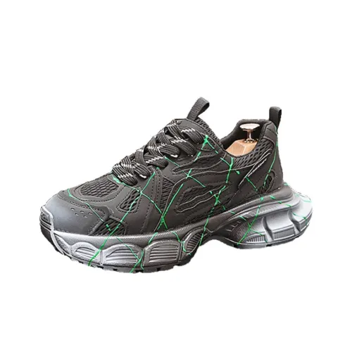 SENJIALUO Амортизация Высота Увеличение Устойчивость к Износу Легкий Противоскользящий Низкий Топ Толстая Подошва Обувь