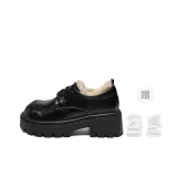 Черные носки свободного кроя