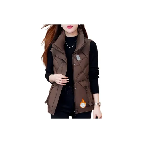 MOUSIDEYOUHUO Хлопковый жилет Женский